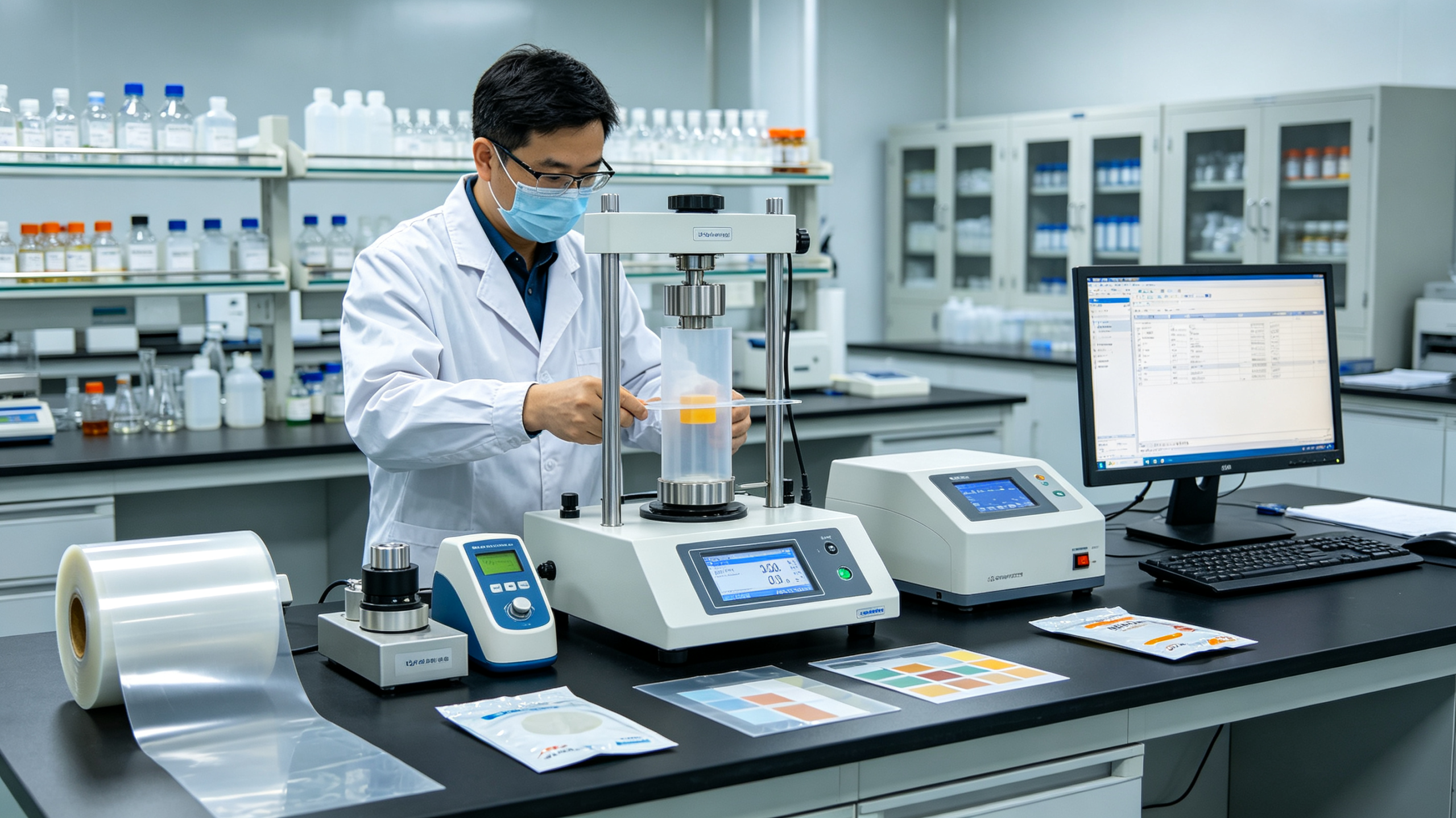 Quality control laboratory and testing equipment